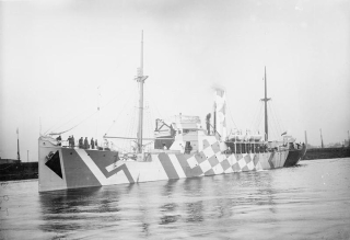 Illustration for article titled La fascinante historia de los barcos camuflados